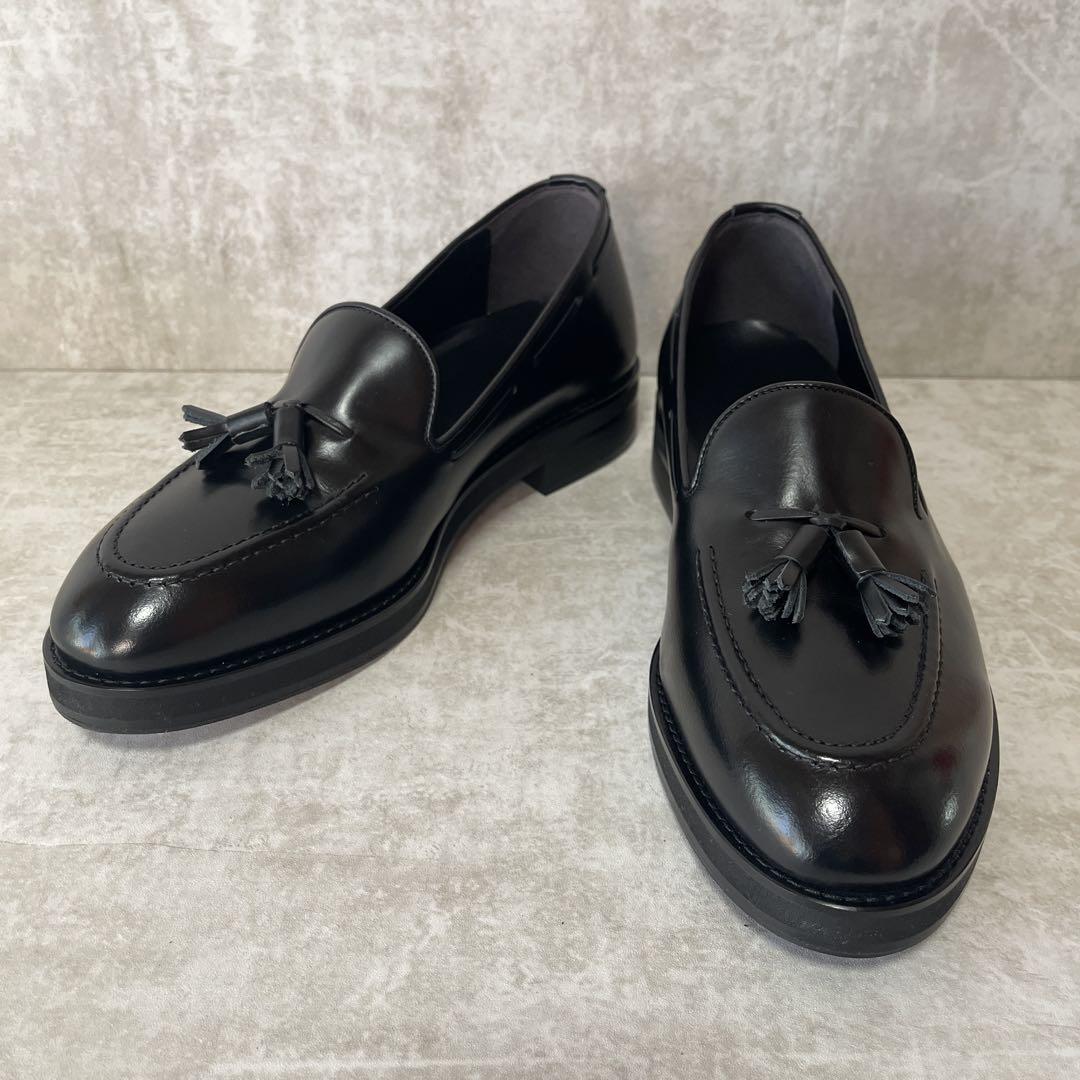 ⭐️極美品⭐️ADELO タッセルローファー 26cm シークレットシューズ 黒
