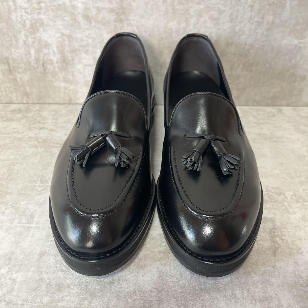 ⭐️極美品⭐️ADELO タッセルローファー 26cm シークレットシューズ 黒