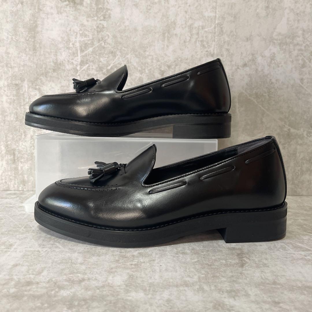 ⭐️極美品⭐️ADELO タッセルローファー 26cm シークレットシューズ 黒