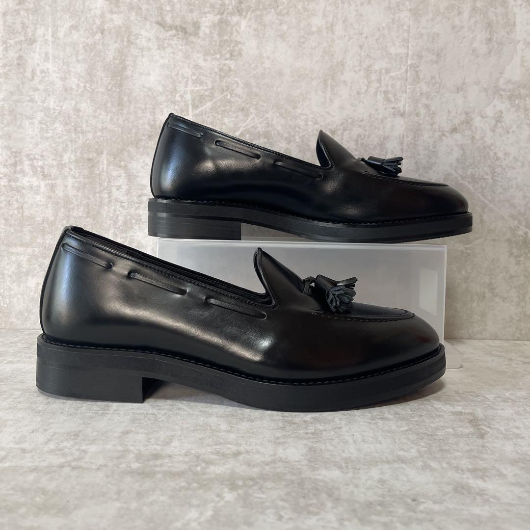⭐️極美品⭐️ADELO タッセルローファー 26cm シークレットシューズ 黒
