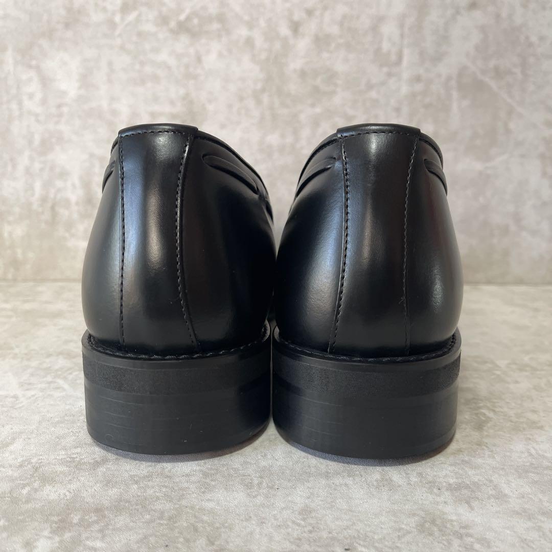 ⭐️極美品⭐️ADELO タッセルローファー 26cm シークレットシューズ 黒