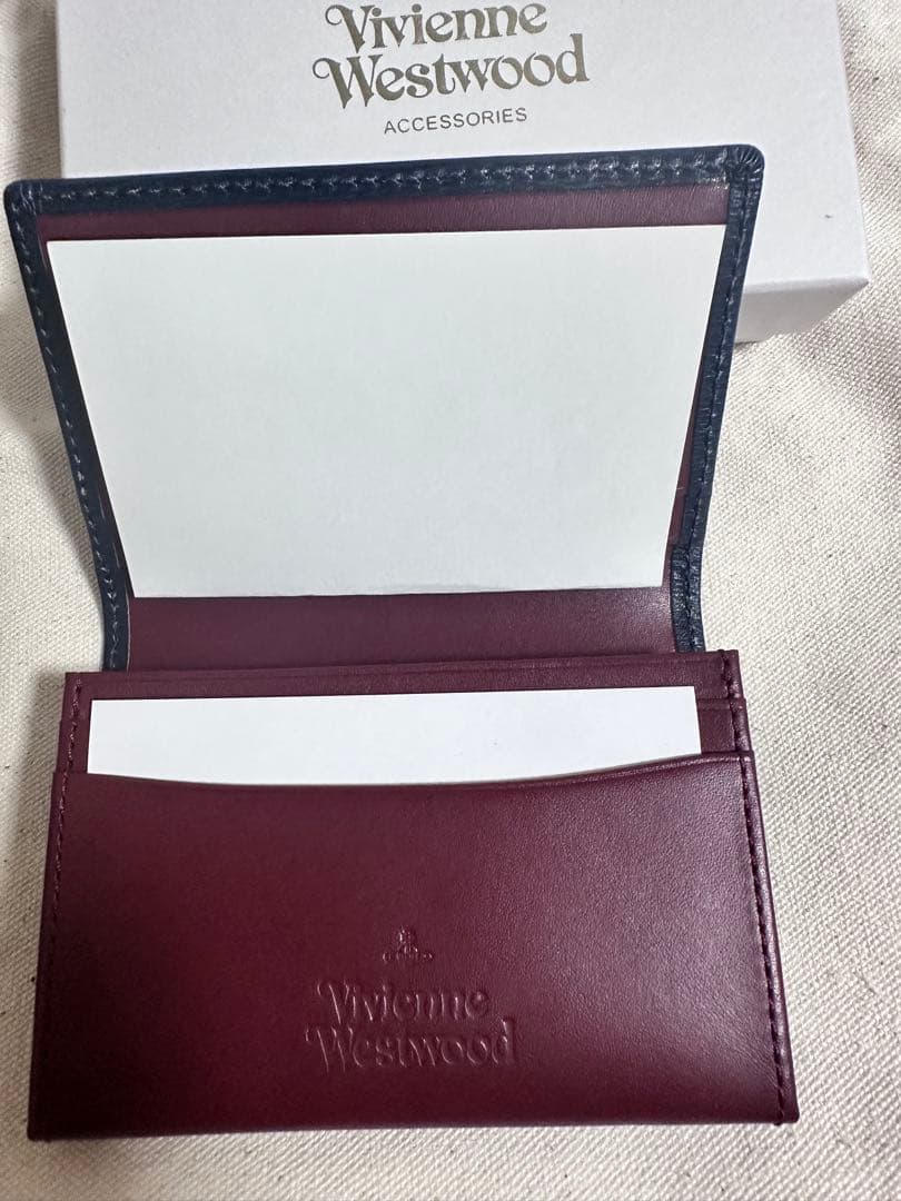 Vivienne Westwood ネイビー名刺入れ MEDICALDB_JP
