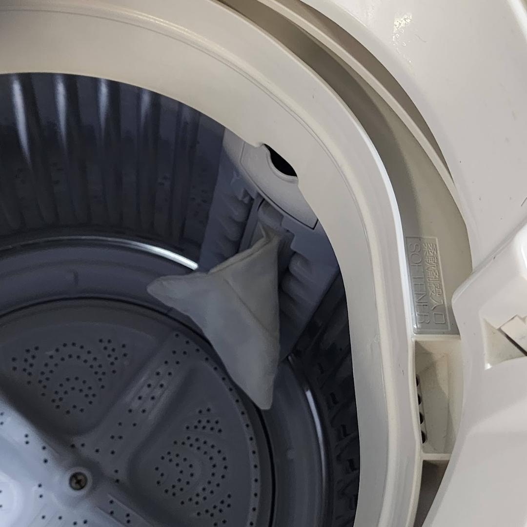 シャープ 洗濯機 6kg ES-GE6G 2023年製　穴なし槽 節水モデル