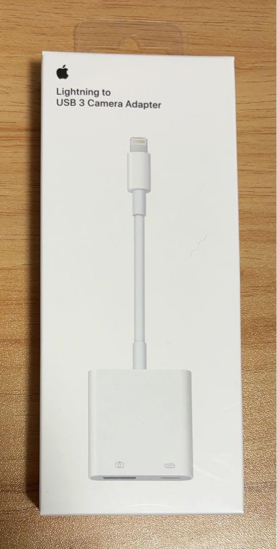 【純正】 iPhone/iPad/対応ライトニング - USB 3カメラアダプタ
