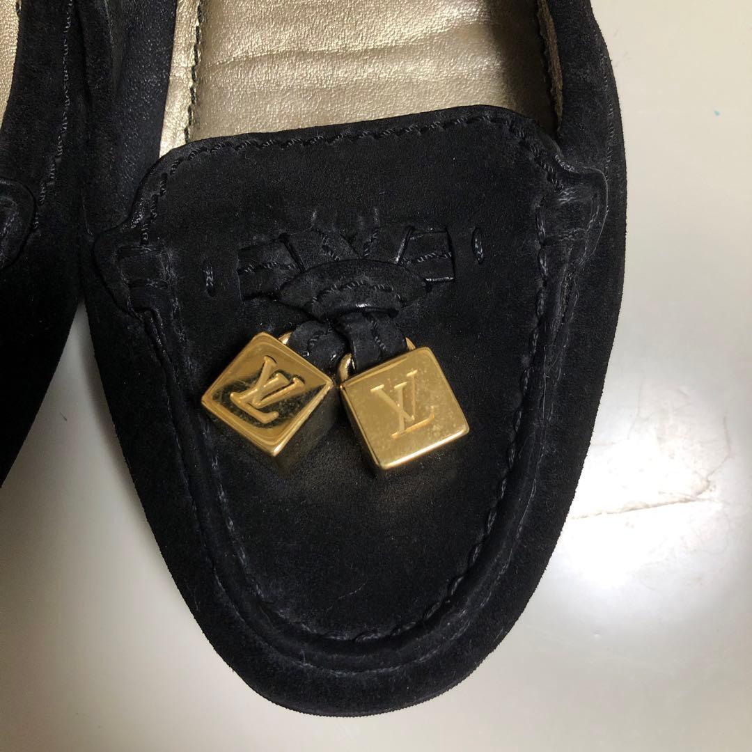 Louis Vuitton 黒 フラットシューズ