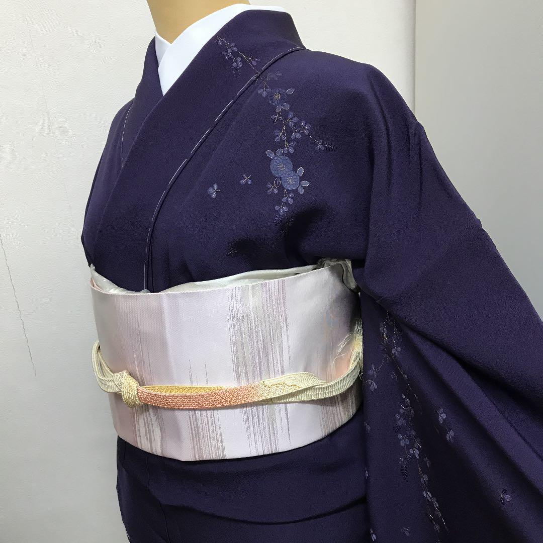 新作人気 正絹 刺繍 付け下げ訪問着 お着物 未使用 - - black-ops.co.il