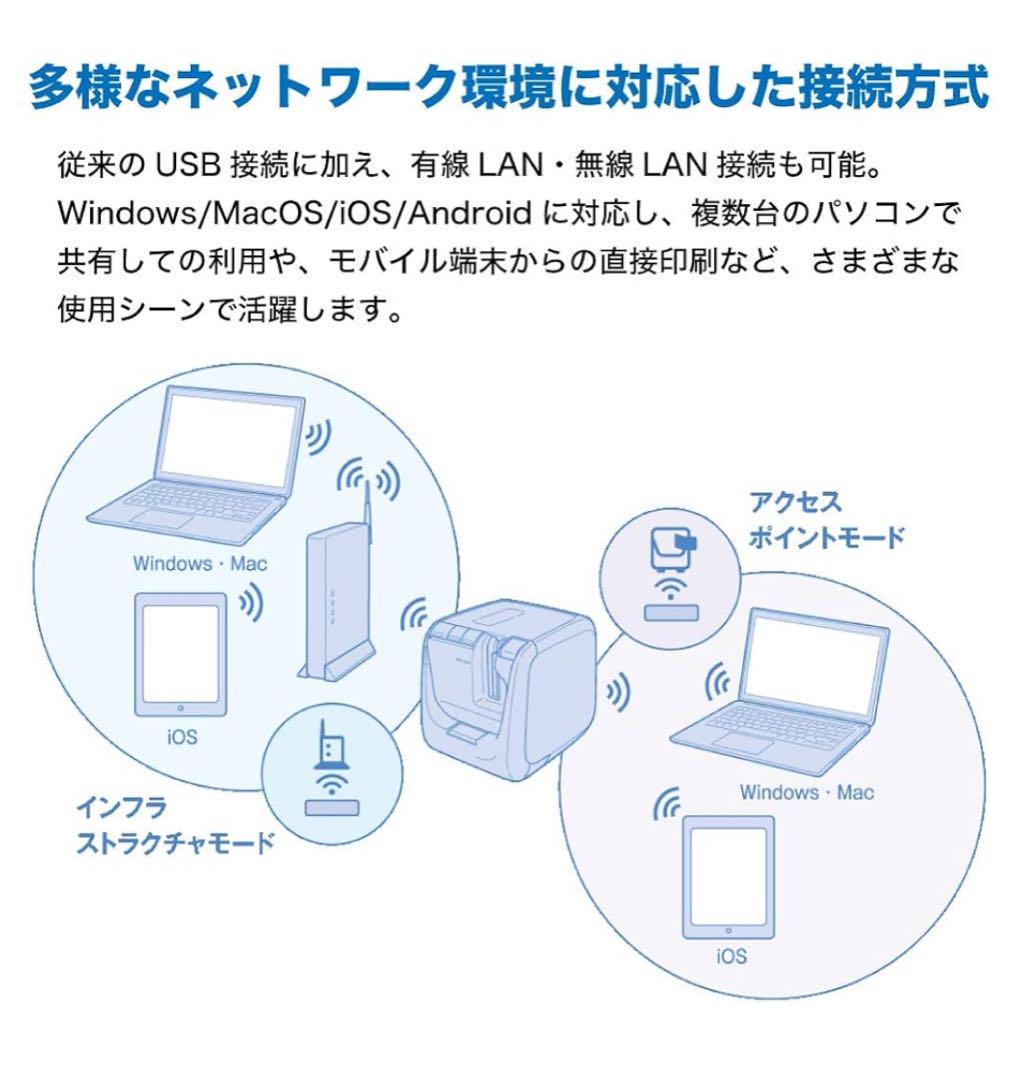 KING JIM TEPRA ラベルプリンター　SR5900P