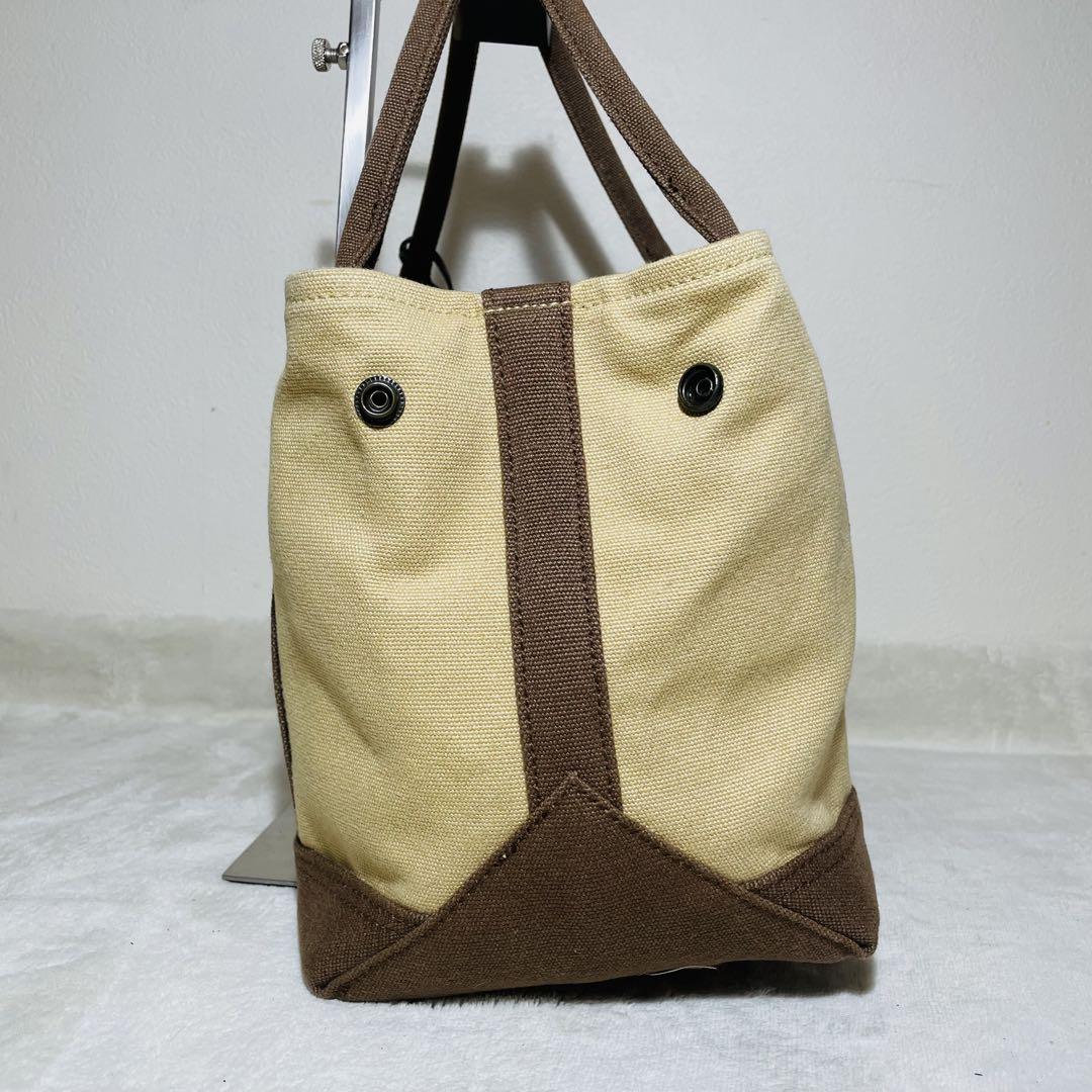 【美品】 ラルフローレン トートバッグ キャンバス ハンドバッグ　ロゴ