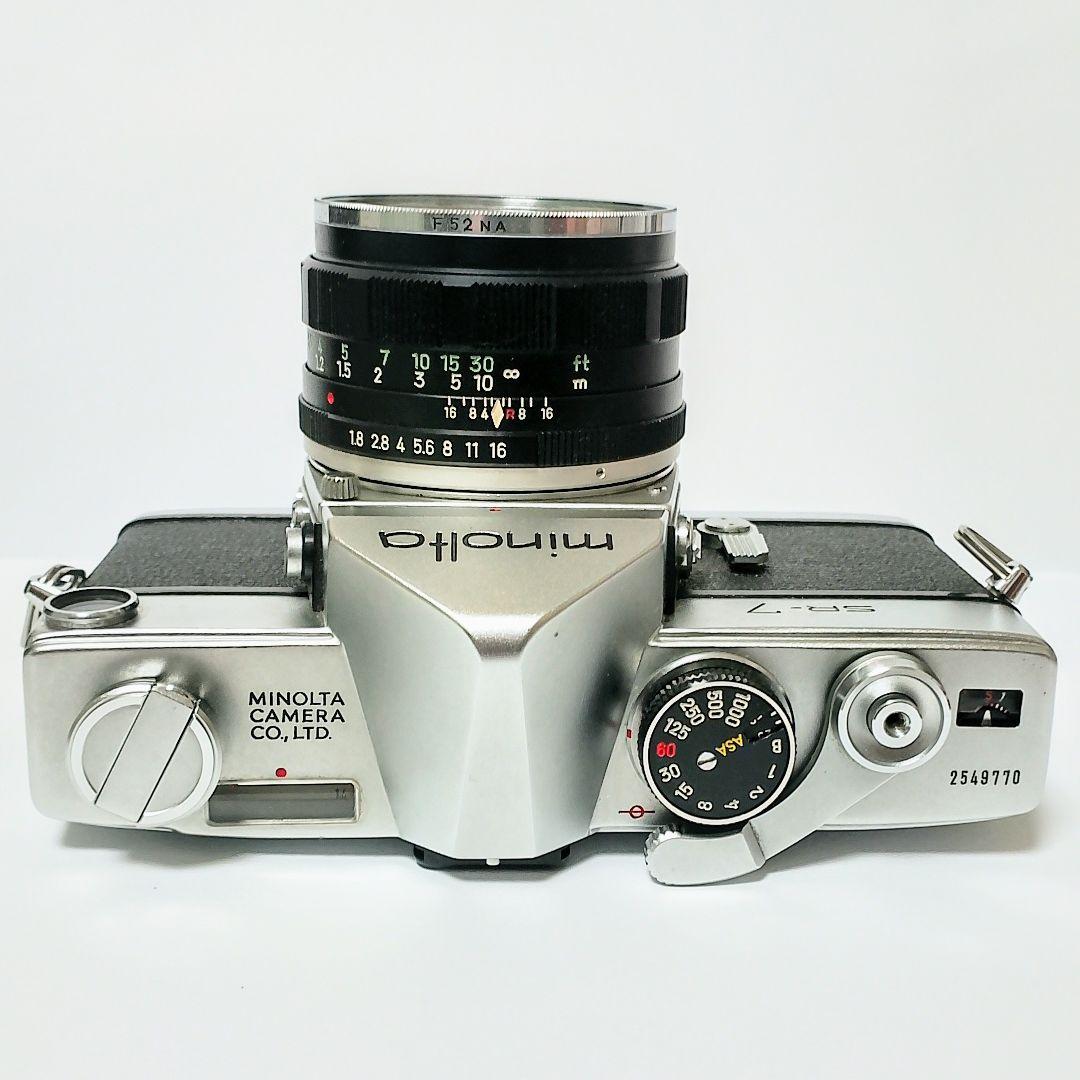 MINOLTA SR-7 一眼レフフィルムカメラ+レンズ AUTO ROKKOR