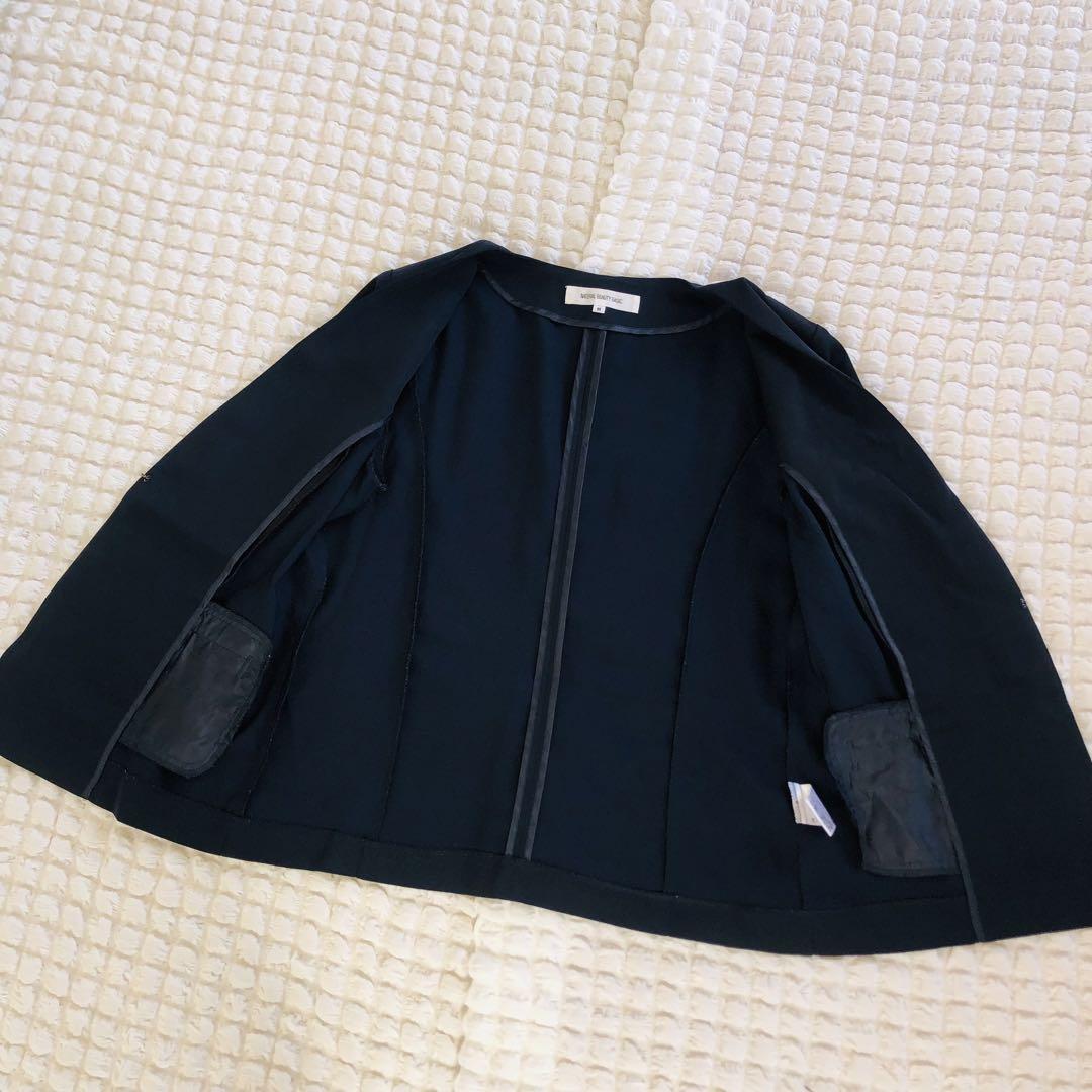 【美品✨】ナチュラルビューティーベーシック　ポリエステルドビーセットアップ