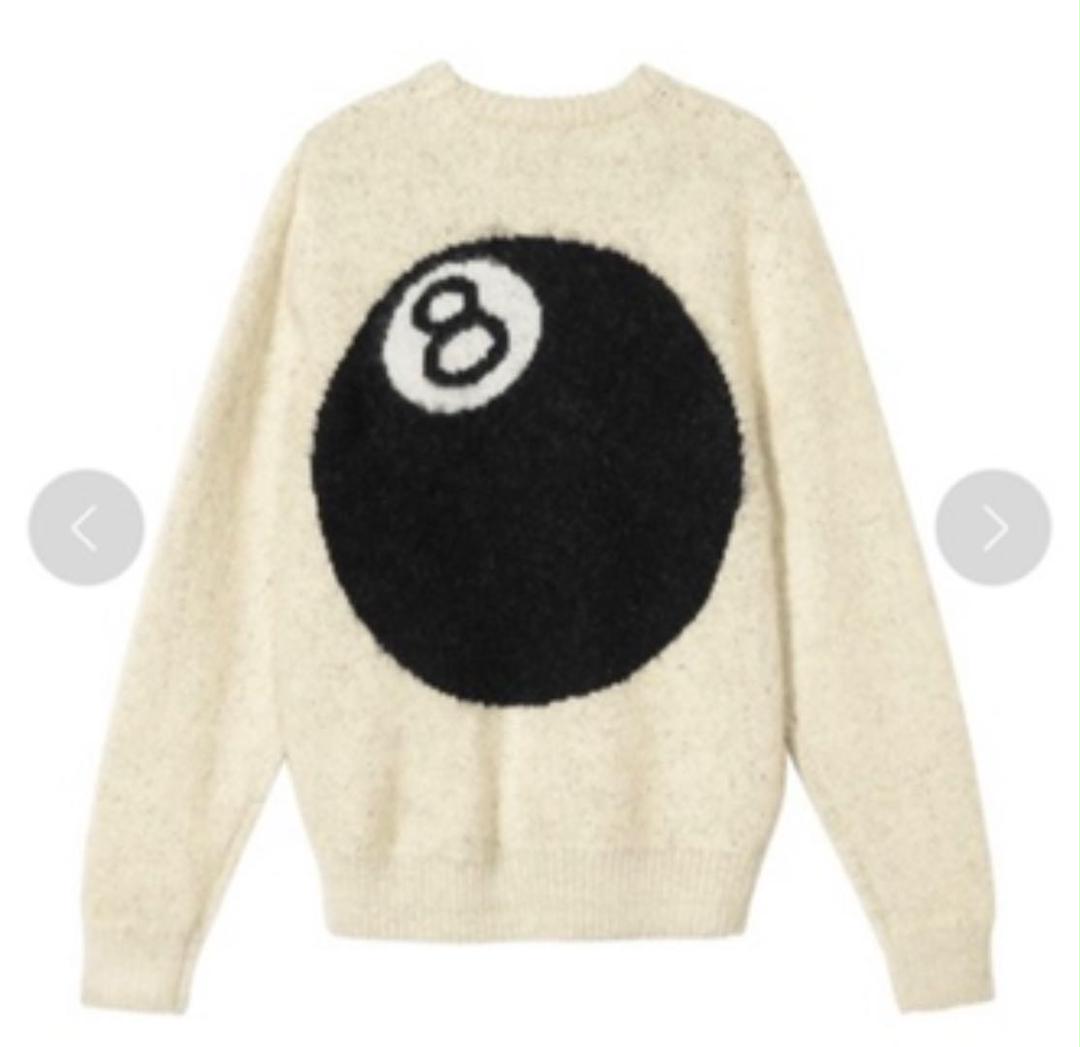 39%割引ブラック系,M【高価値】 stussy 8ボール モヘア ニット 衆院 2001 01FW STONE ISLAND VINTAGE ニット XL ニット/セーター