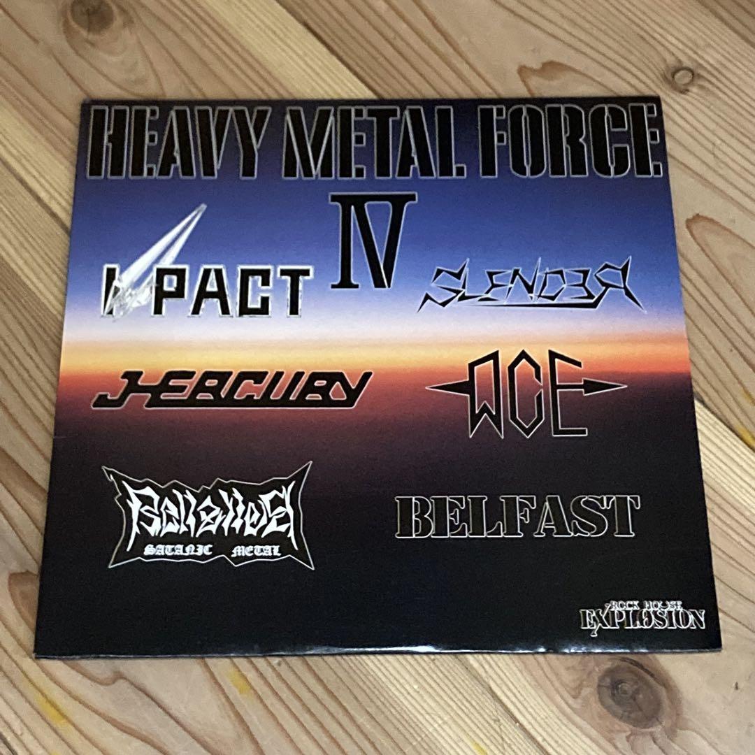 極希少　HEAVY METAL FORCE Ⅳ レコード メタル ジャパメタ
