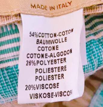 イタリア製の布生地のUV帽子 モデル撮影用