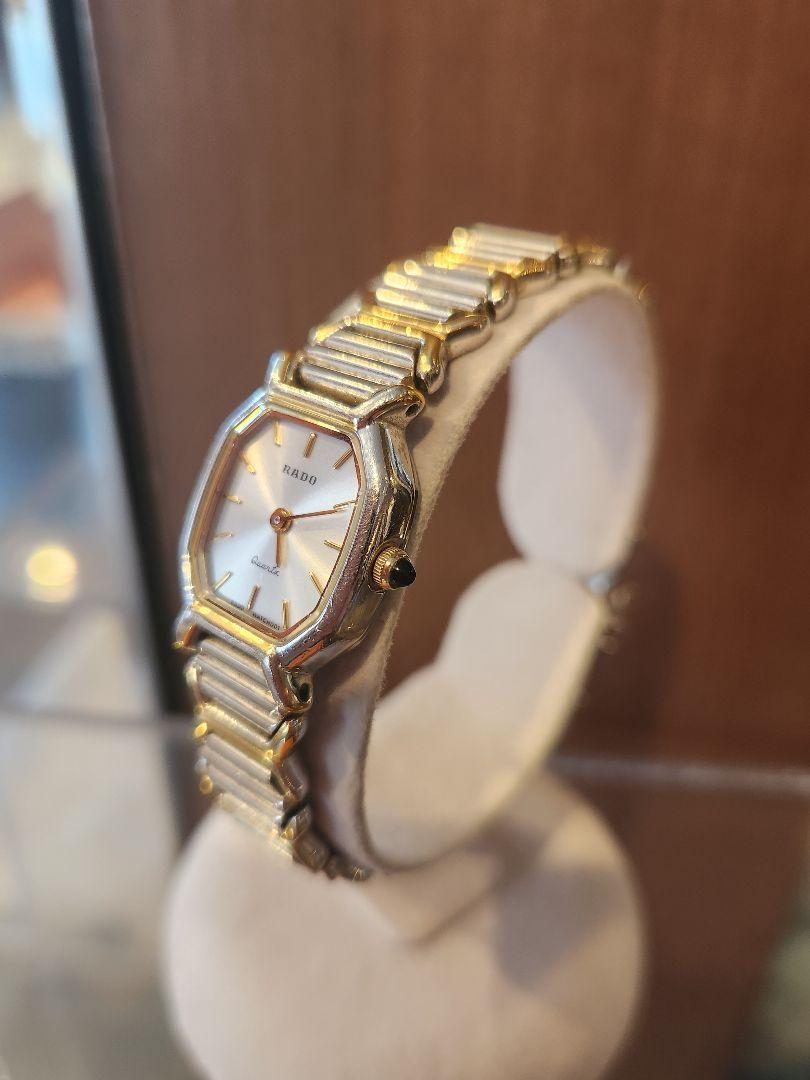 RADO QUARTZ ラドー クォーツ 腕時計 レディース シルバー