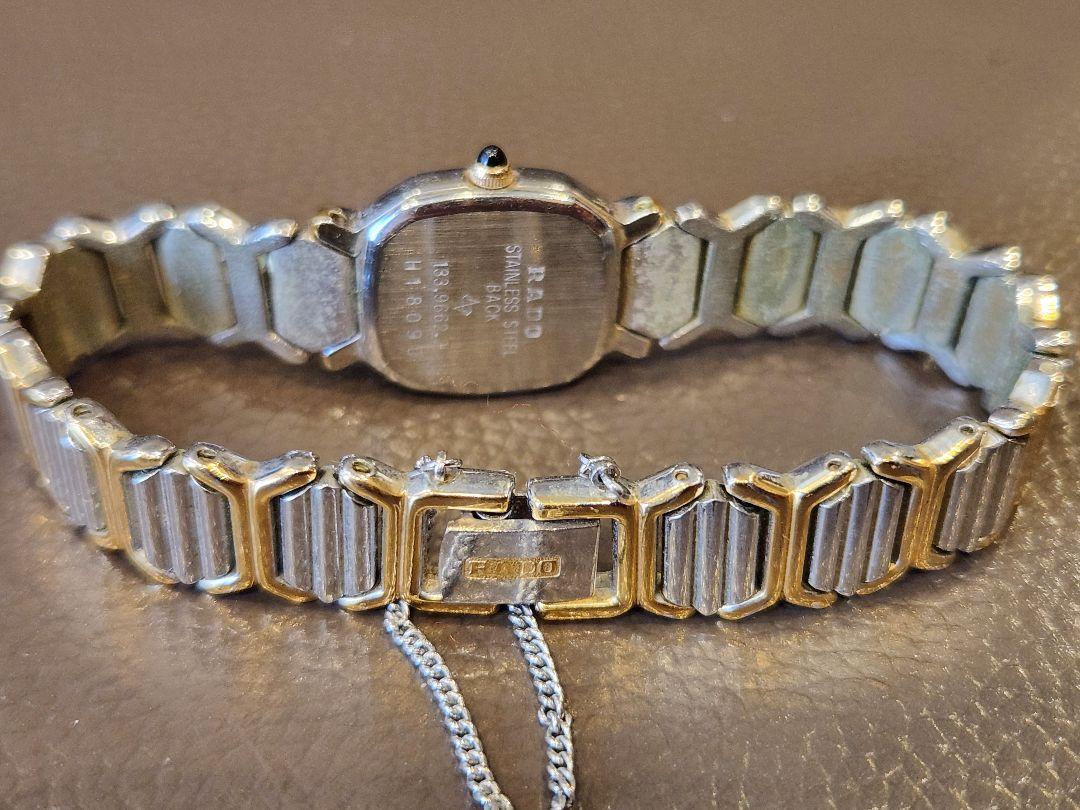RADO QUARTZ ラドー クォーツ 腕時計 レディース シルバー