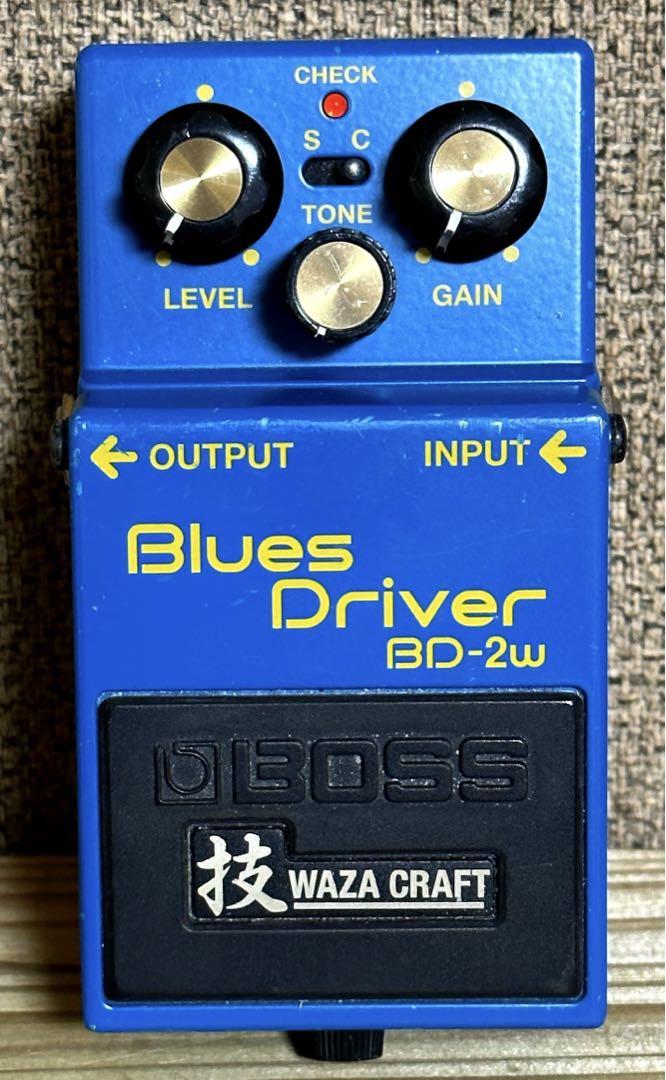 大きな取引 Blues BD-2W BOSS Driver Craft waza 技 エフェクター