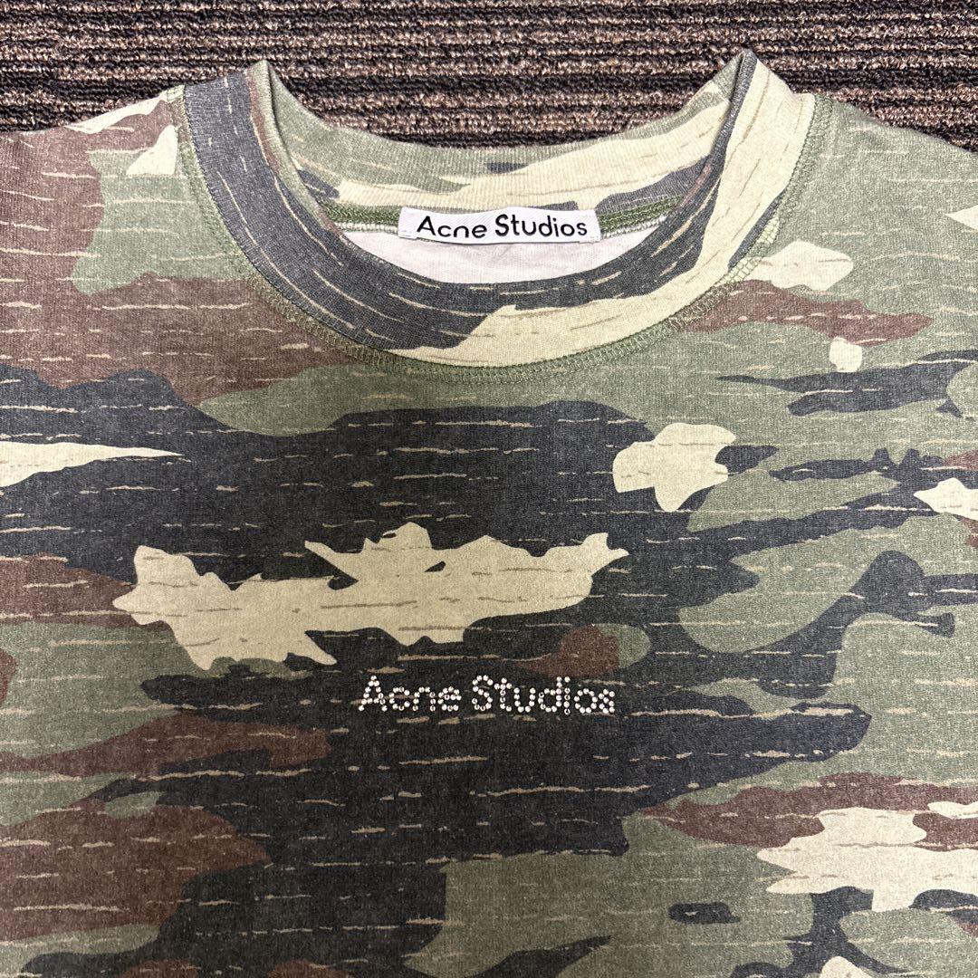 Acne Studios カモフラージュ柄 Tシャツ