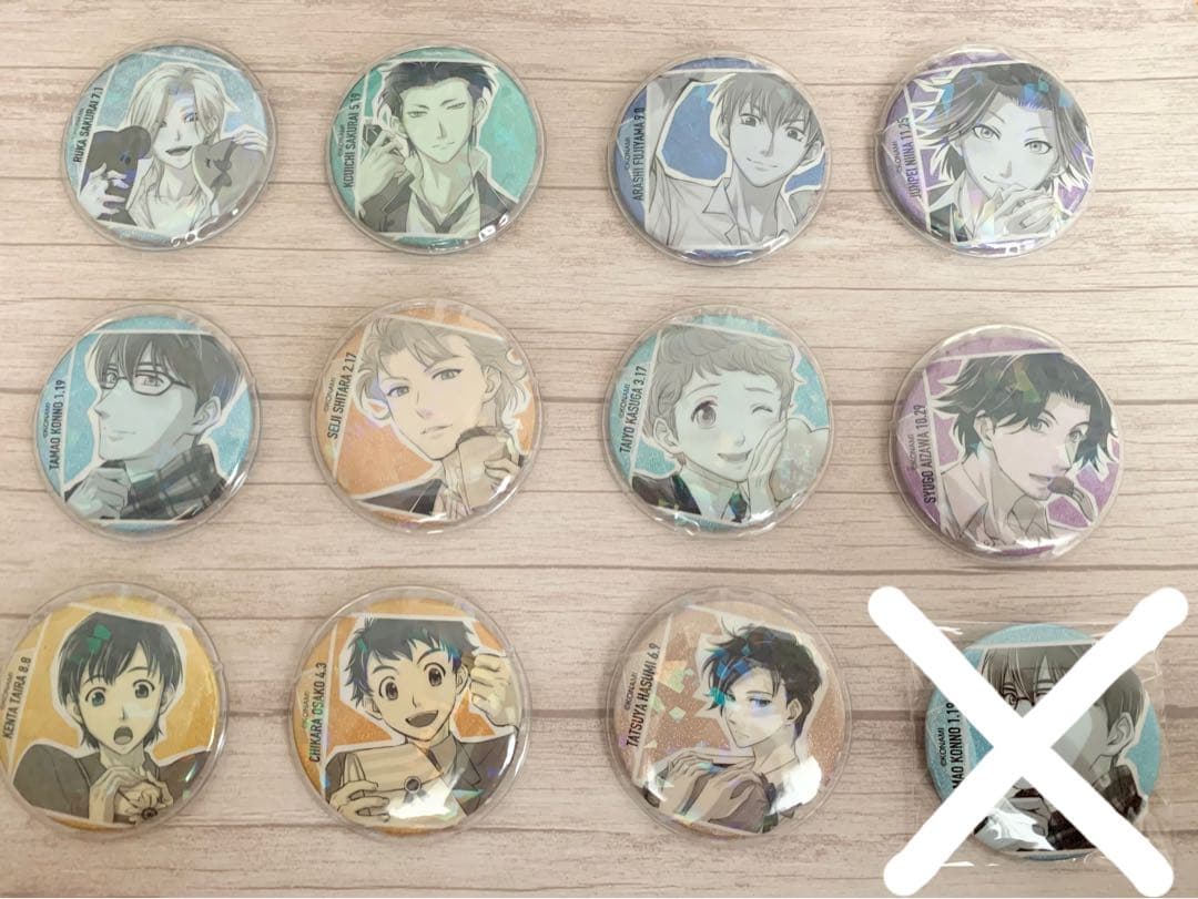 ときメモGS3 ときめきメモリアルGS3 誕生日 キラキラバッジコレクション