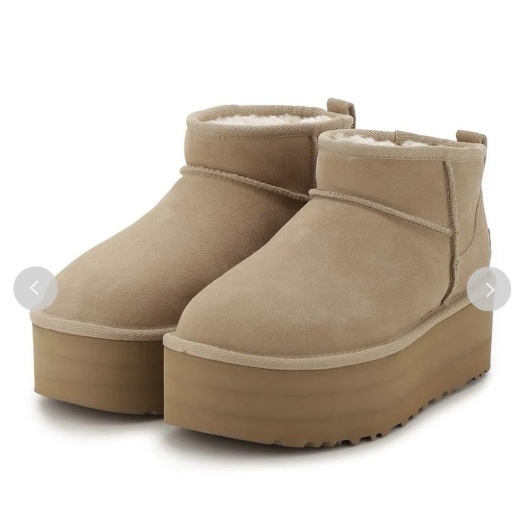 UGG アグ　クラシック ウルトラ ミニ プラットフォーム
