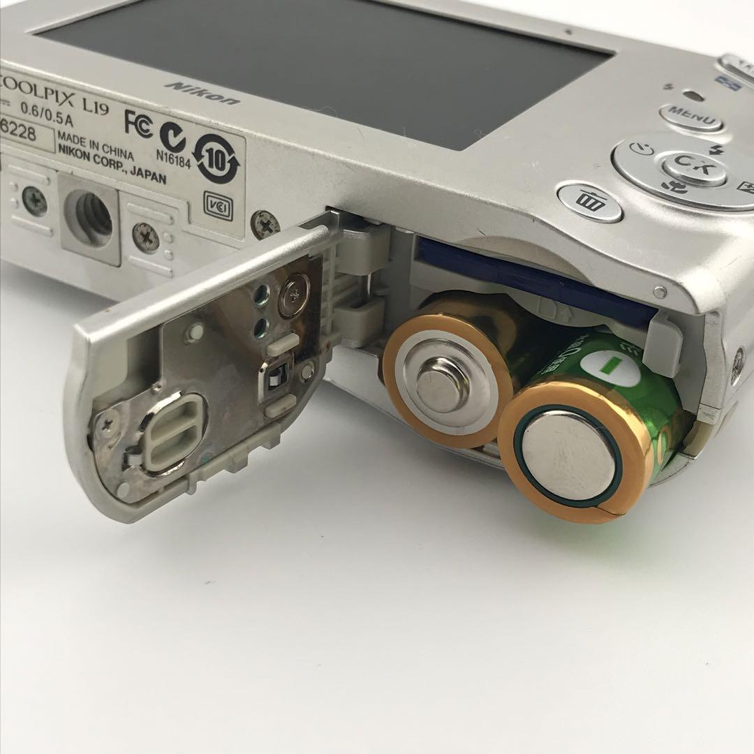 実写美⭕️【動作確認済】Nikon ニコン COOLPIX L19 乾電池式