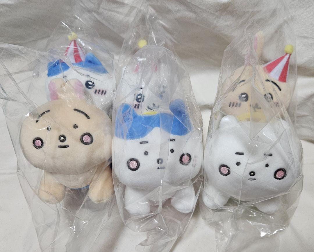 ちいかわらんど ぴーぽぽぬいぐるみ うさぎ ハチワレ ちいかわ