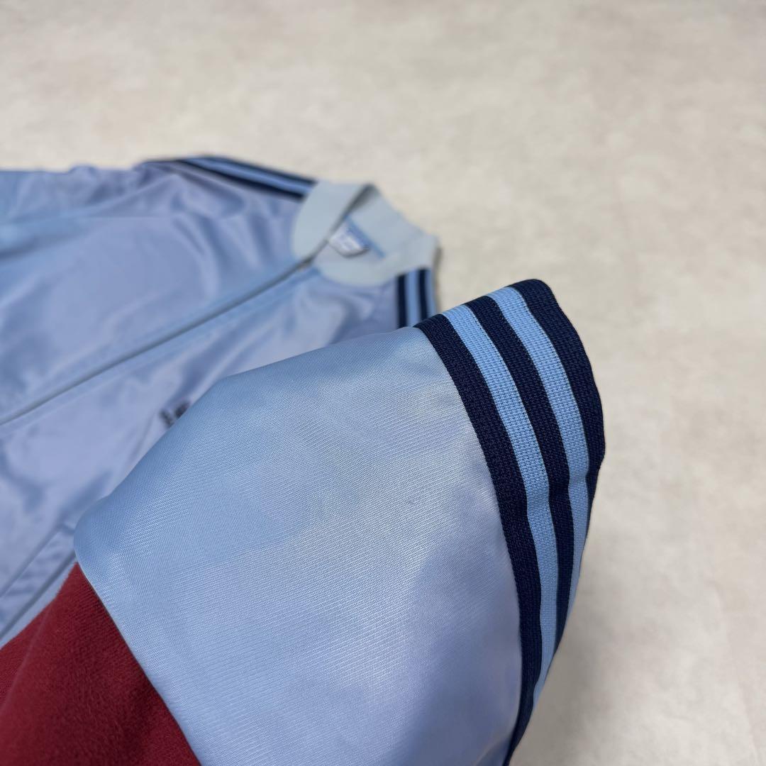 古着 80s アディダス ATP トラックジャケット ブルー ネイビー 青紺 ⑥