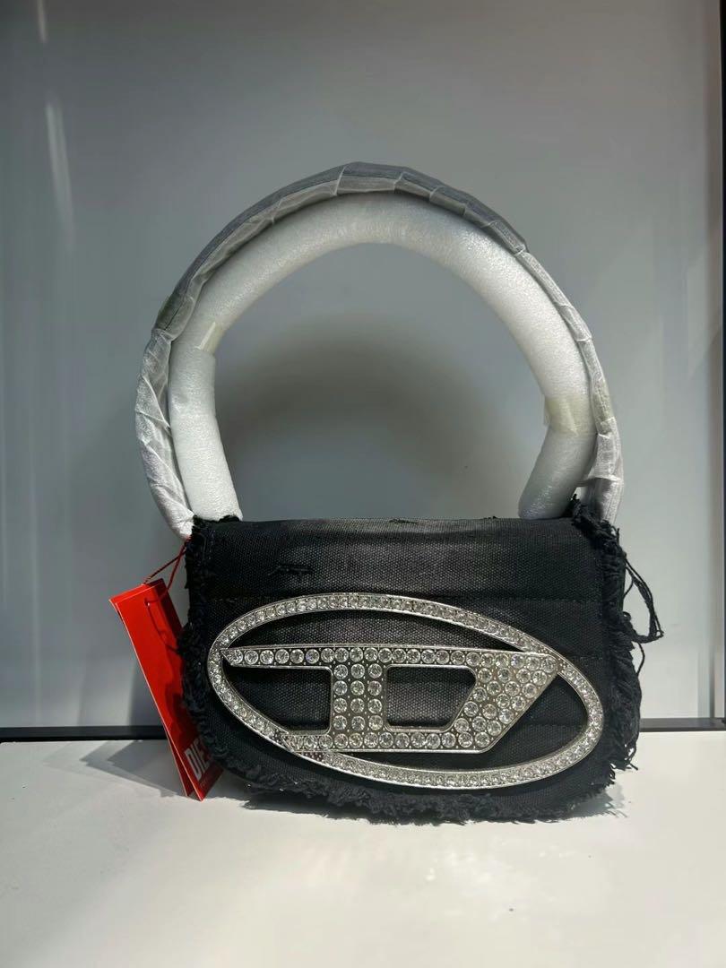 DIESEL デニムブラックショルダーバッグ新品