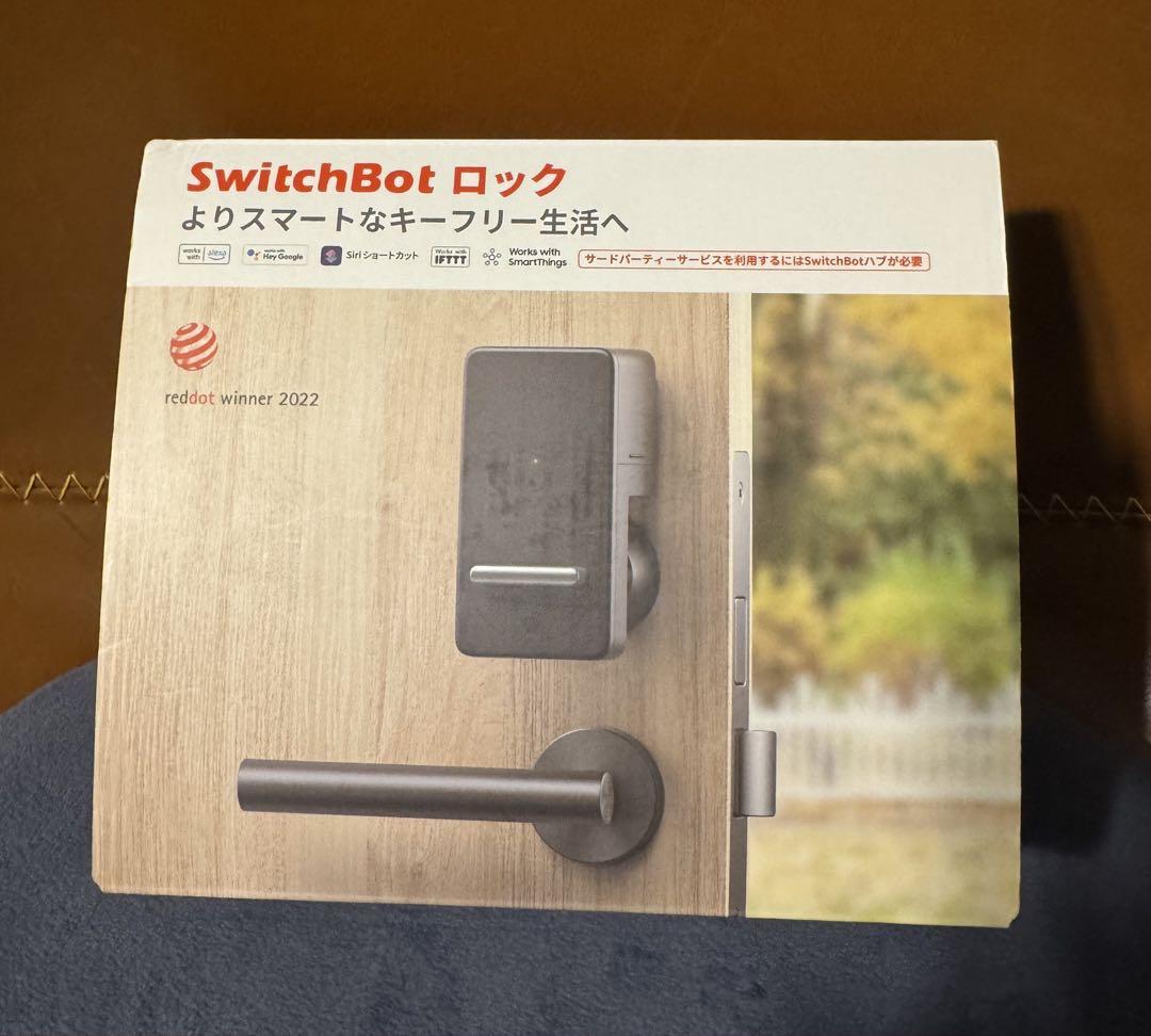 Switchbot ロック 箱あり 付属品 本体両面テープ以外あり 中古品