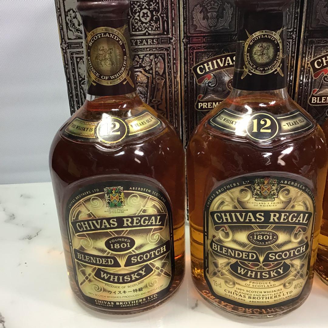 シーバスリーガルスコッチウィスキー　CHIVAS REGAL 1801 12年