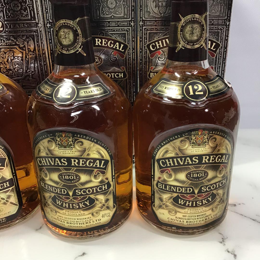 シーバスリーガルスコッチウィスキー　CHIVAS REGAL 1801 12年