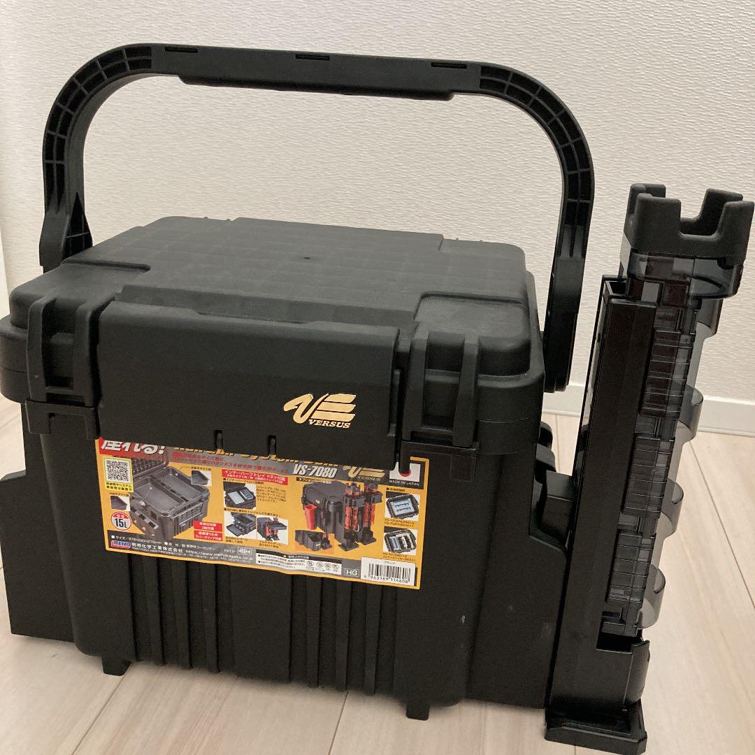 楽天市場 明邦 タックルボックス VS-7080 ロッドホルダー付き - live