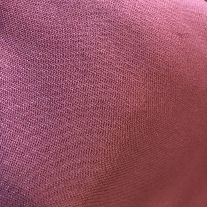 フライスニット生地　ローズピンク