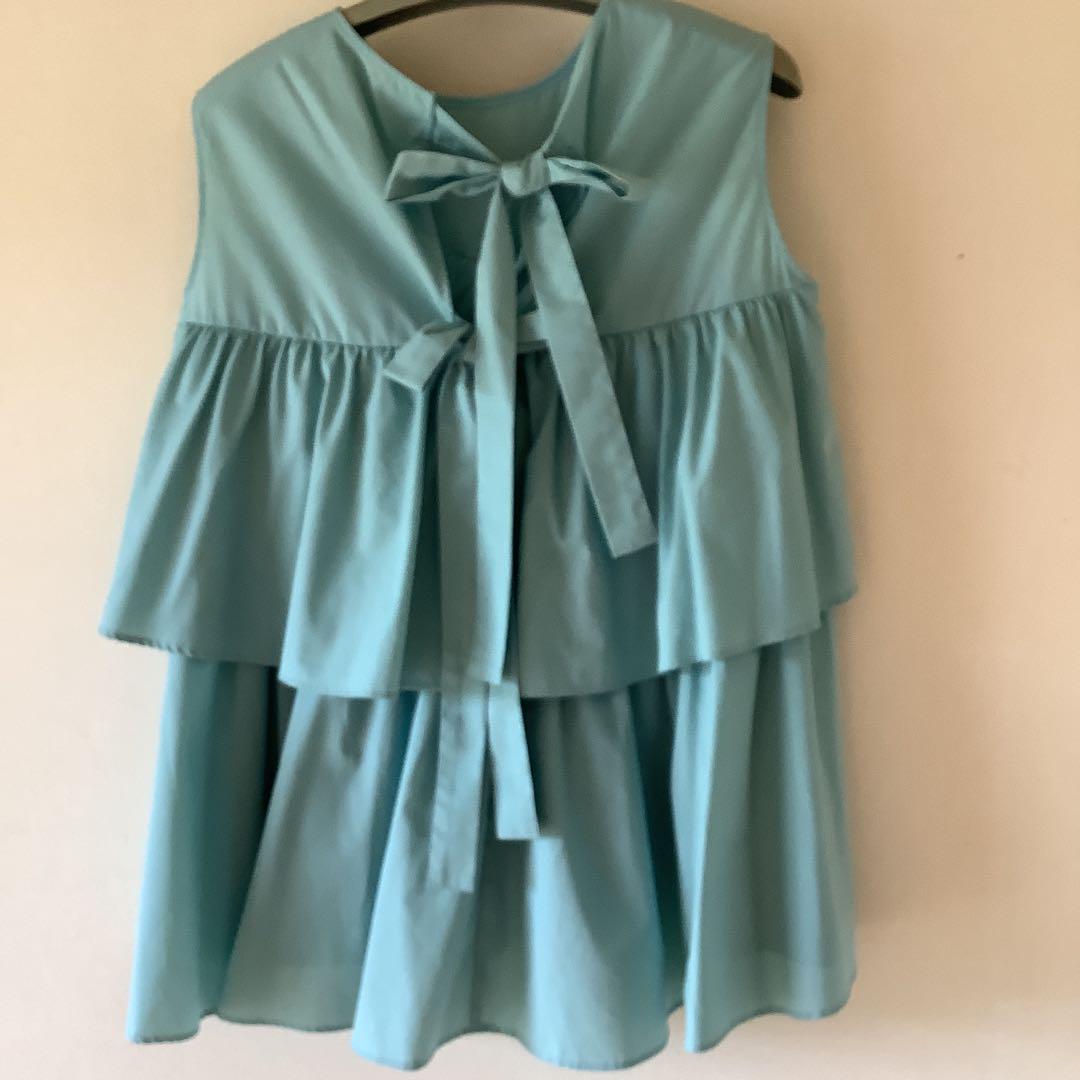 SEVEN TEN by MIHO KAWAHITO バックリボンブラウス SEVEN TEN by MIHO KAWAHITO バックリボンブラウス
