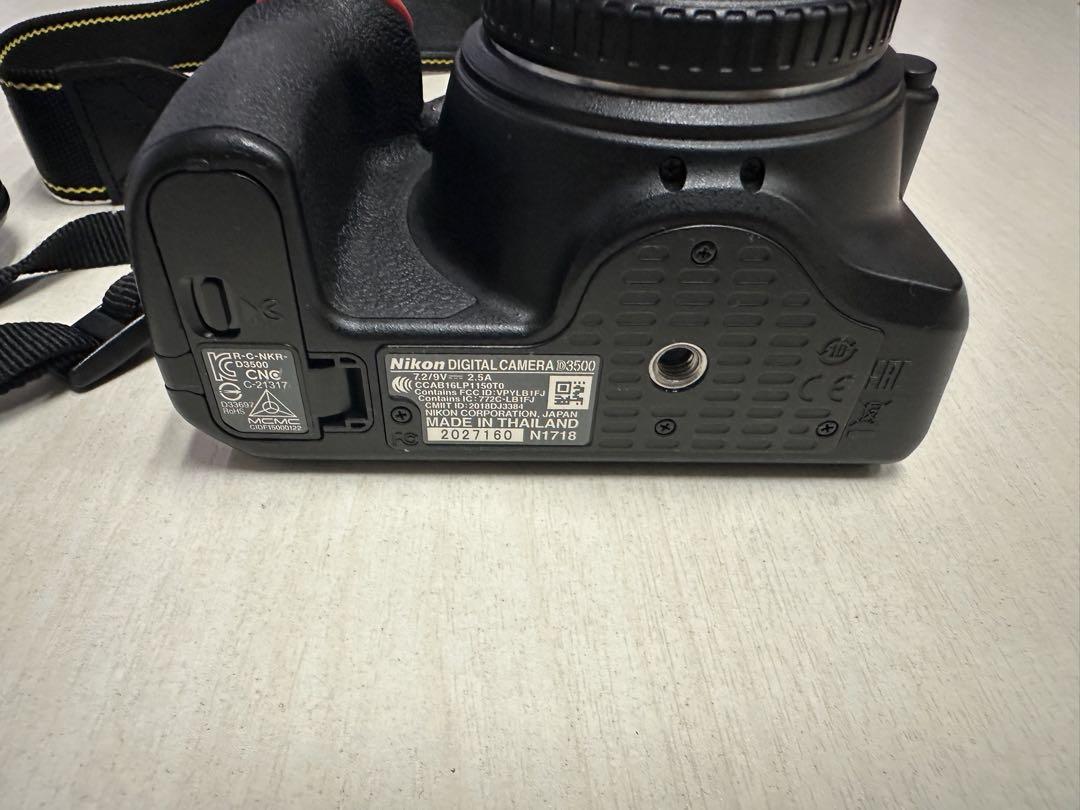 デジタルカメラ　Nikon D3500 18-55mm 充電器あり