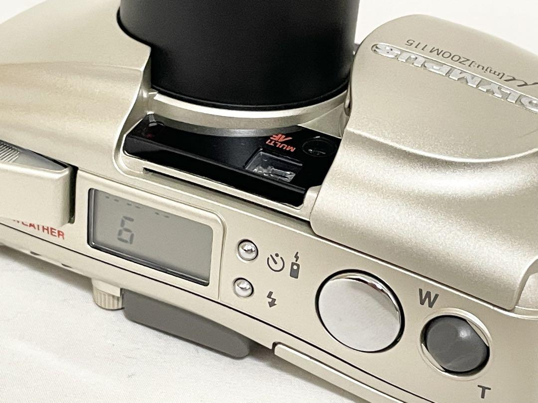 【極美品・完動品】OLYMPUS μ 【mju:】ZOOM 115 動作確認済