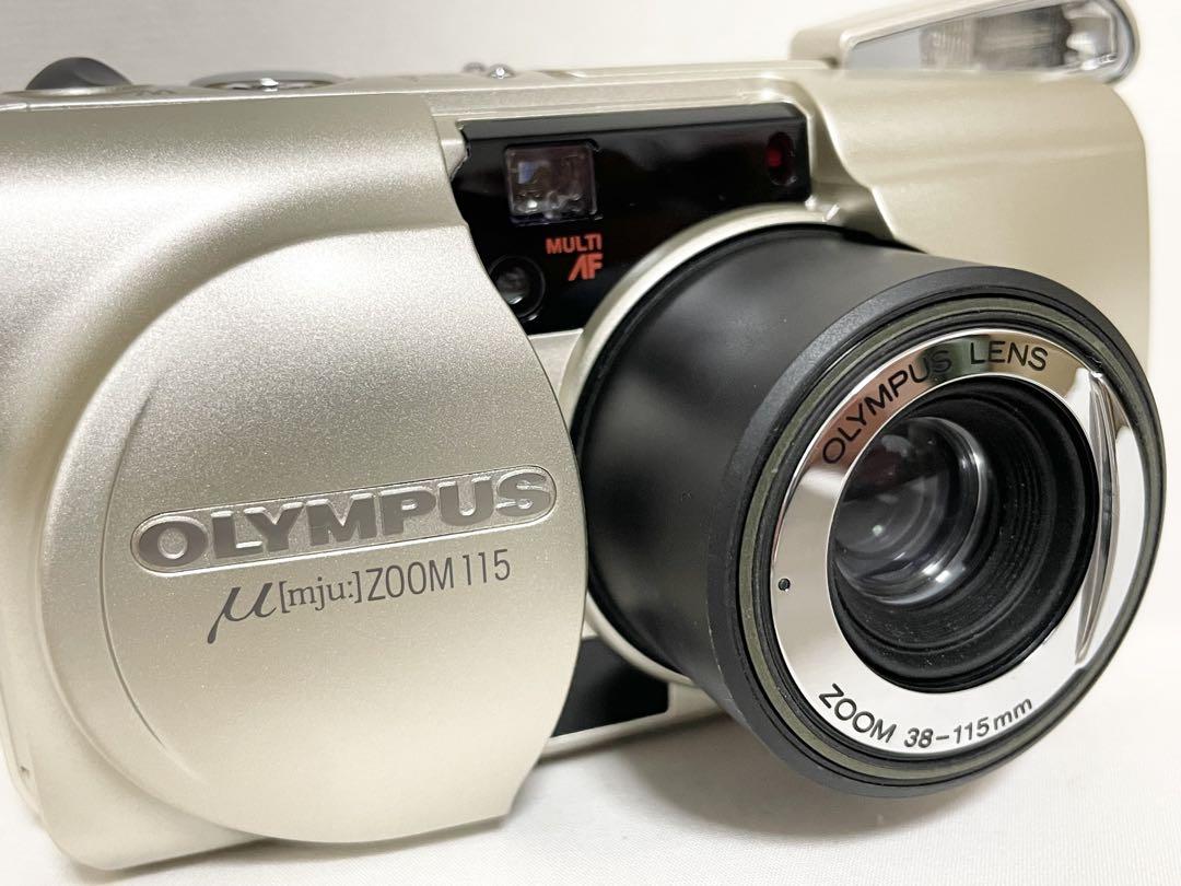 【極美品・完動品】OLYMPUS μ 【mju:】ZOOM 115 動作確認済