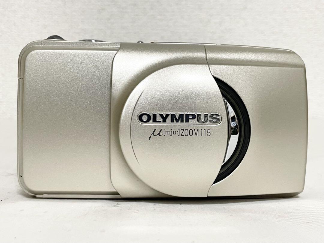 【極美品・完動品】OLYMPUS μ 【mju:】ZOOM 115 動作確認済