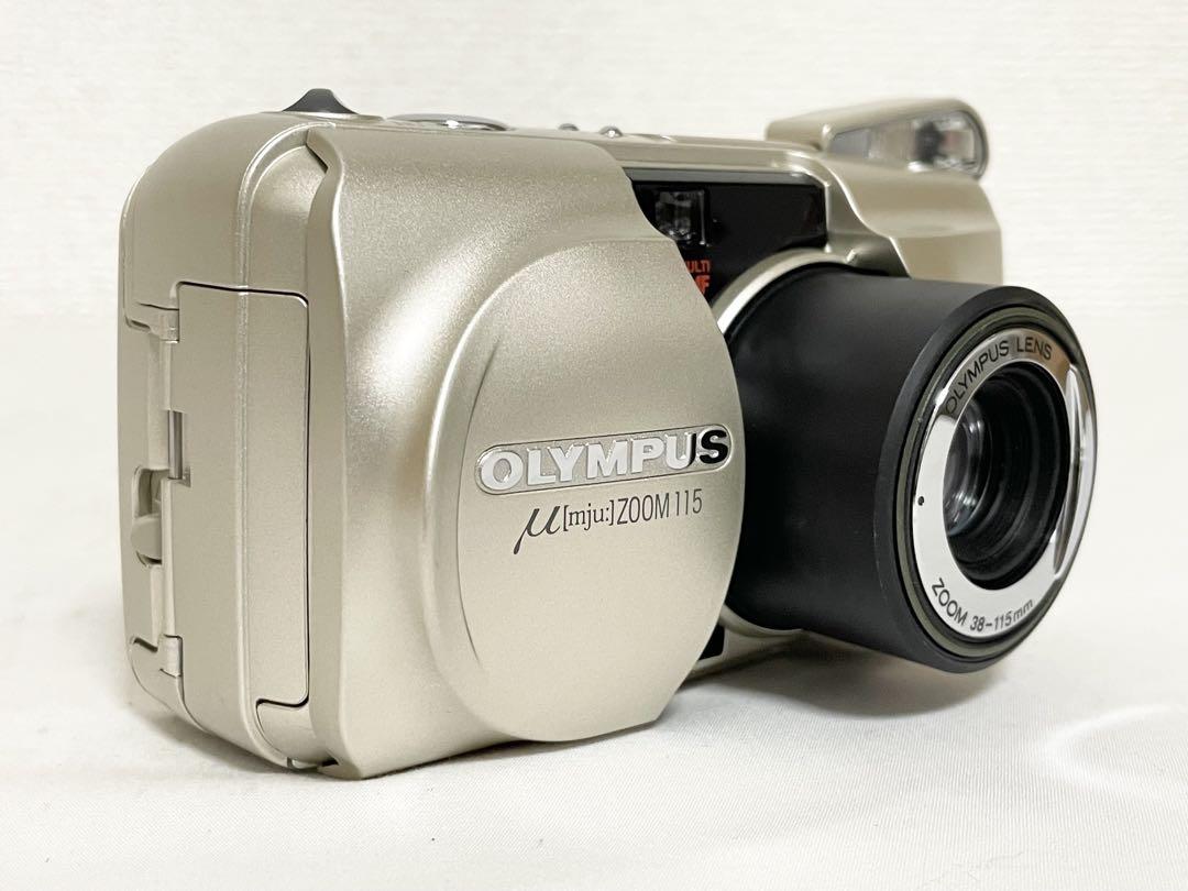 【極美品・完動品】OLYMPUS μ 【mju:】ZOOM 115 動作確認済