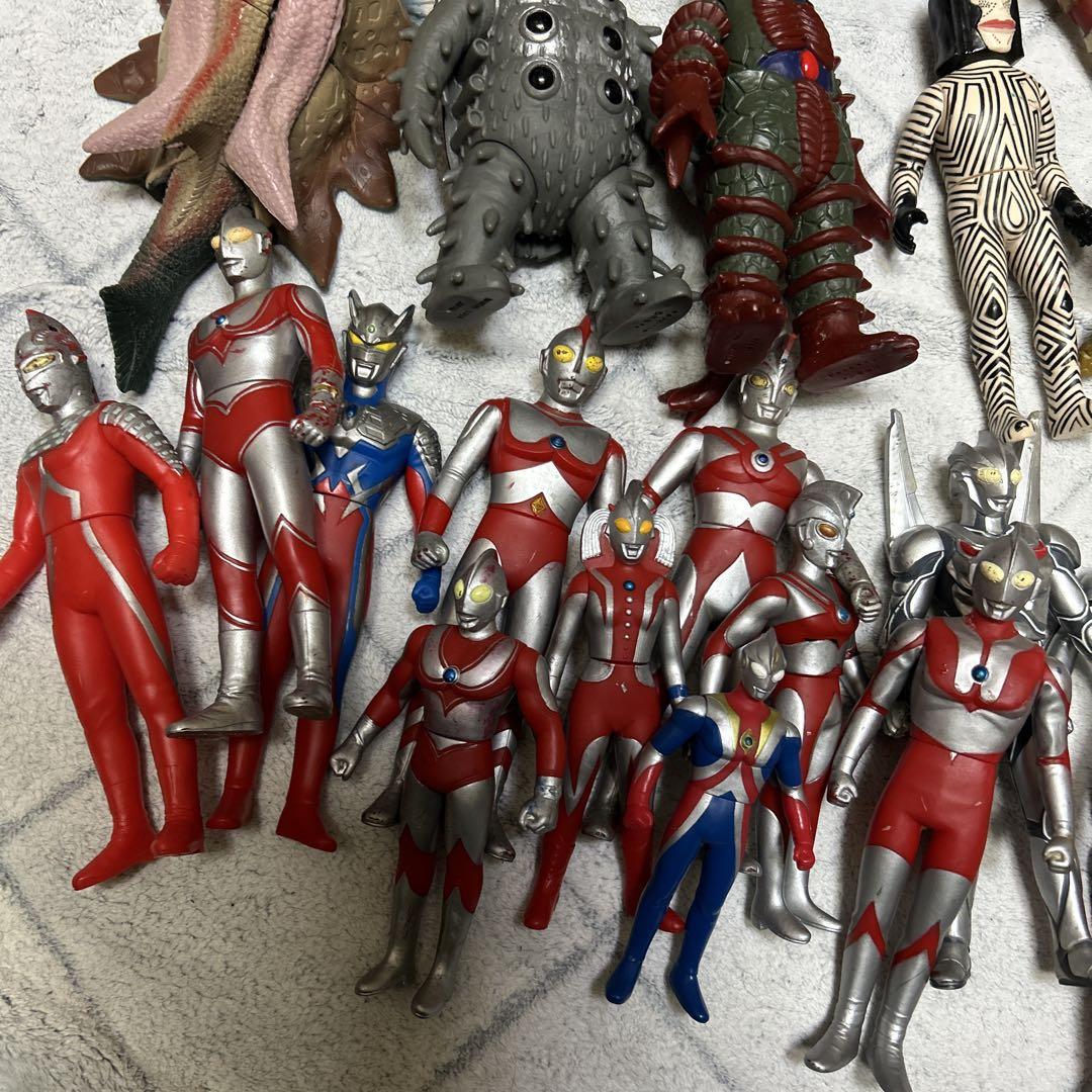 ウルトラマンソフビまとめ売り