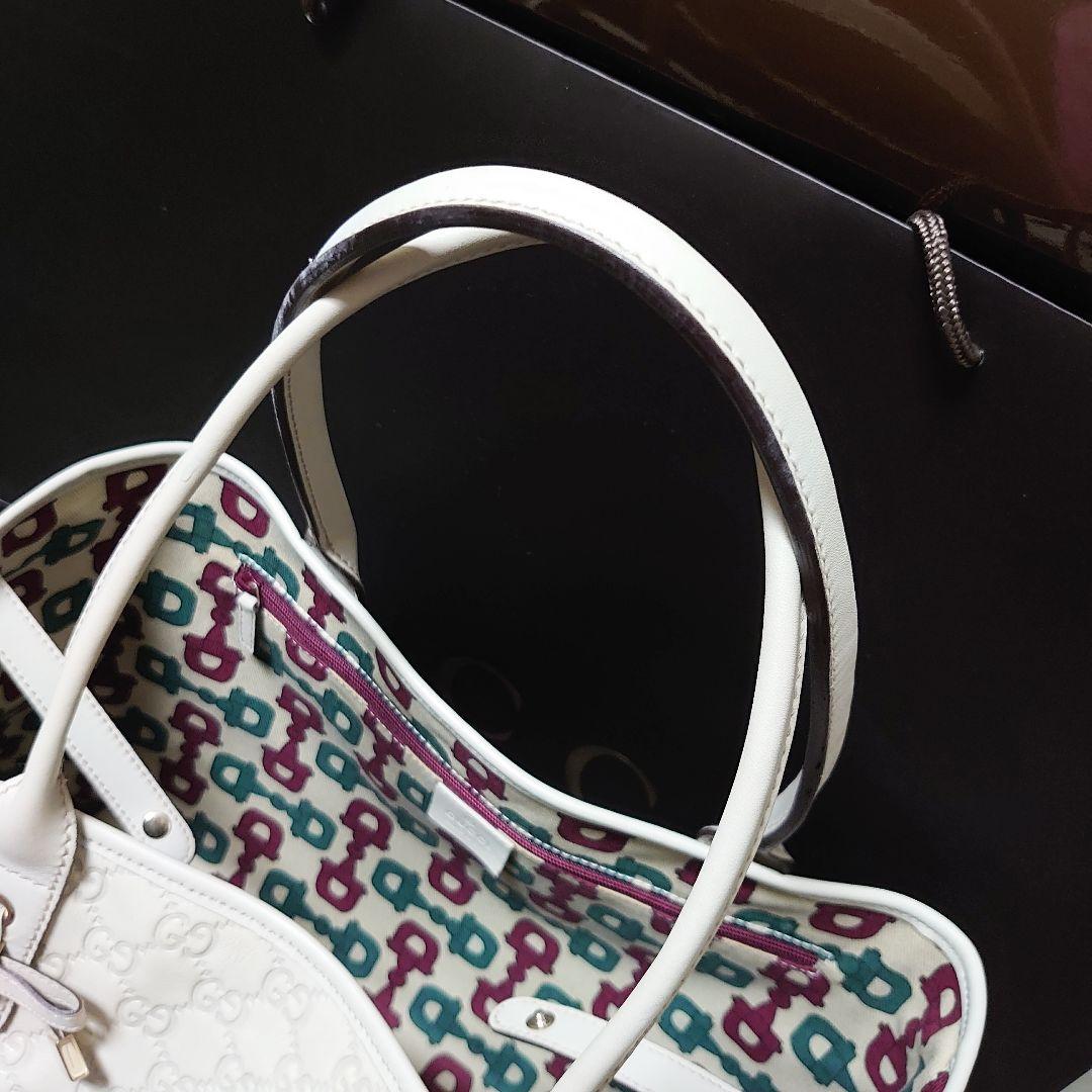 グッチ シマレザー トートバッグ グッチ シマレザー トートバッグ