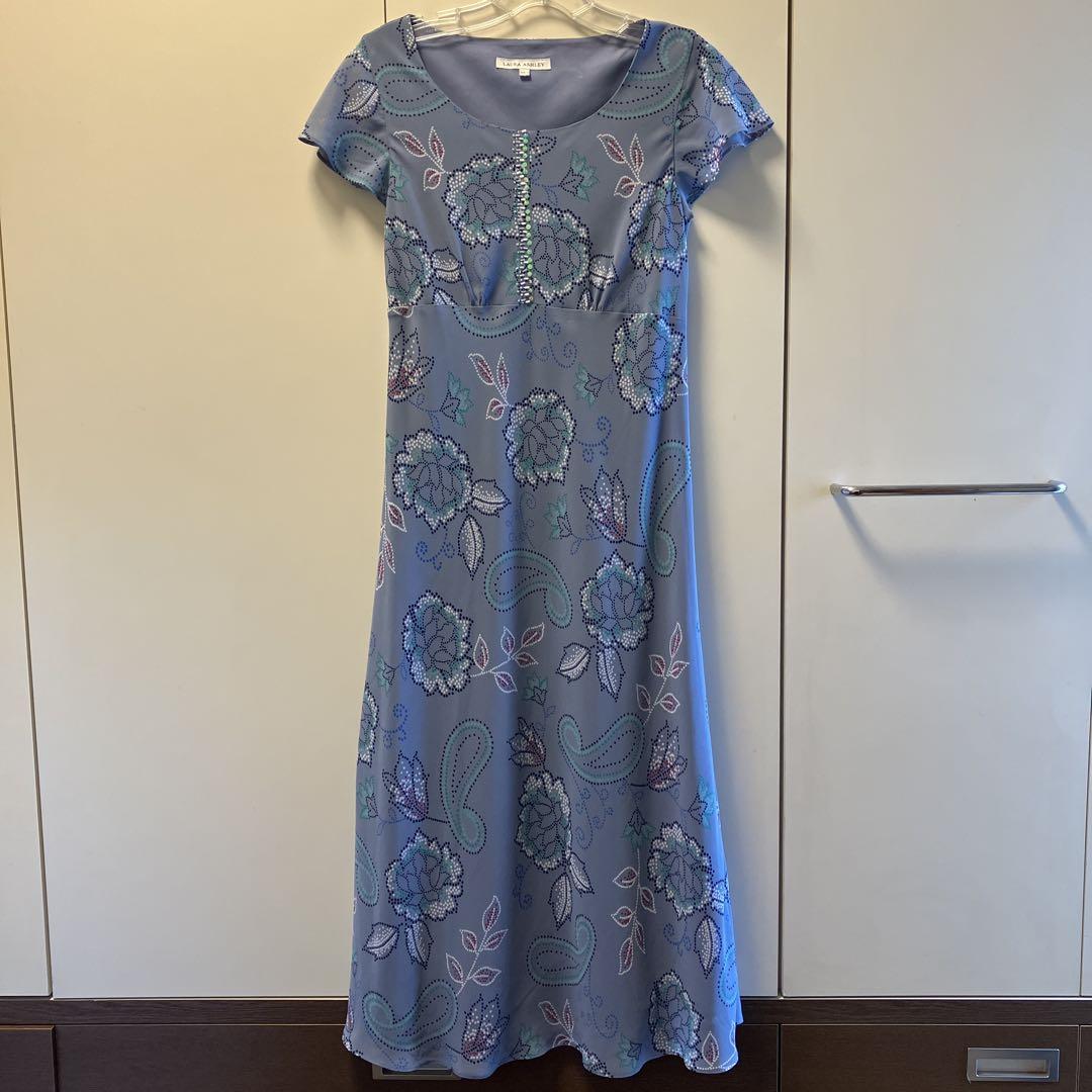 LAURA ASHLEY】ローラアシュレイ 花柄ワンピース
