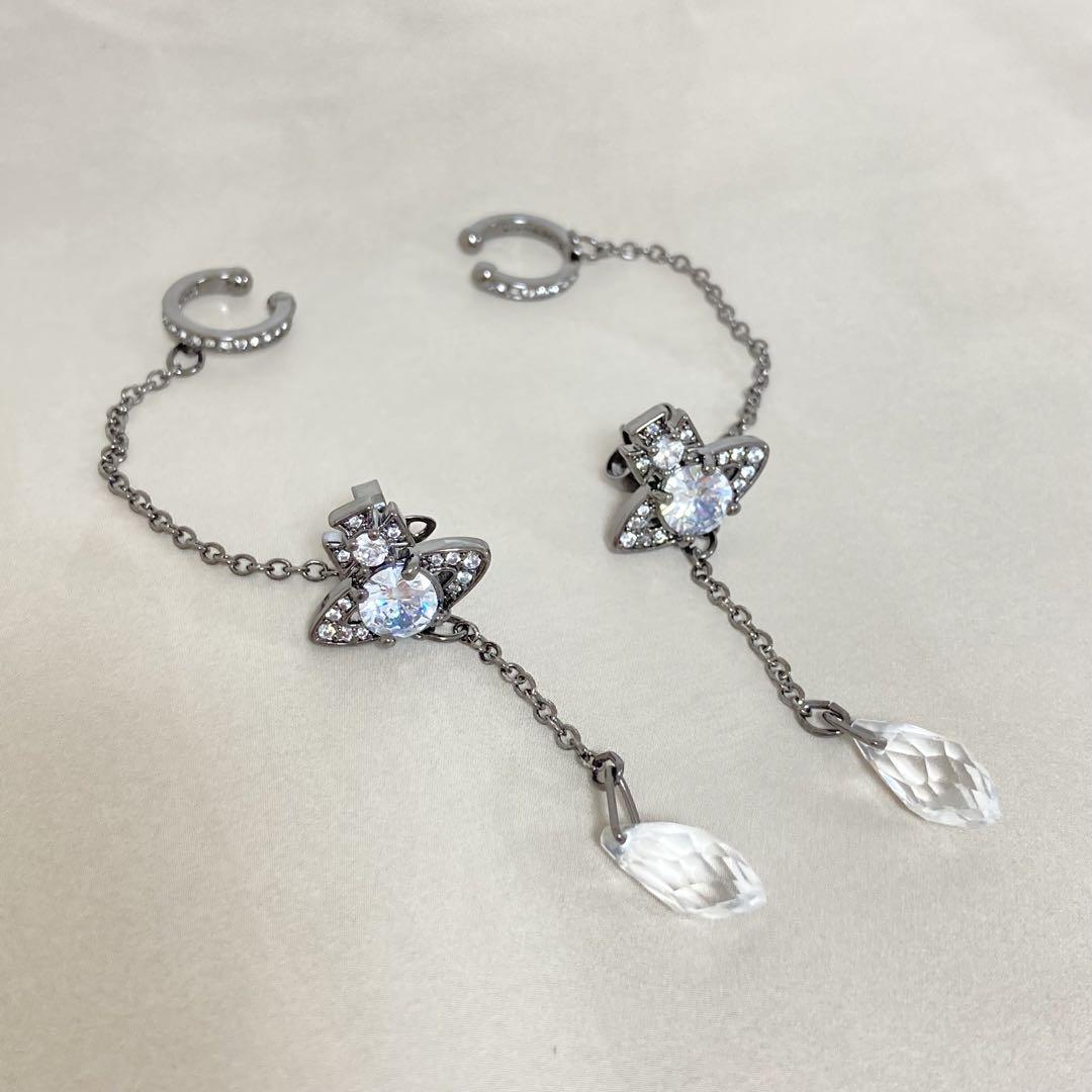 Vivienne Westwood｜HENRIETTE ドロップピアス　ガンメタ Vivienne Westwood｜HENRIETTE ドロップピアス ガンメタ - メルカリ