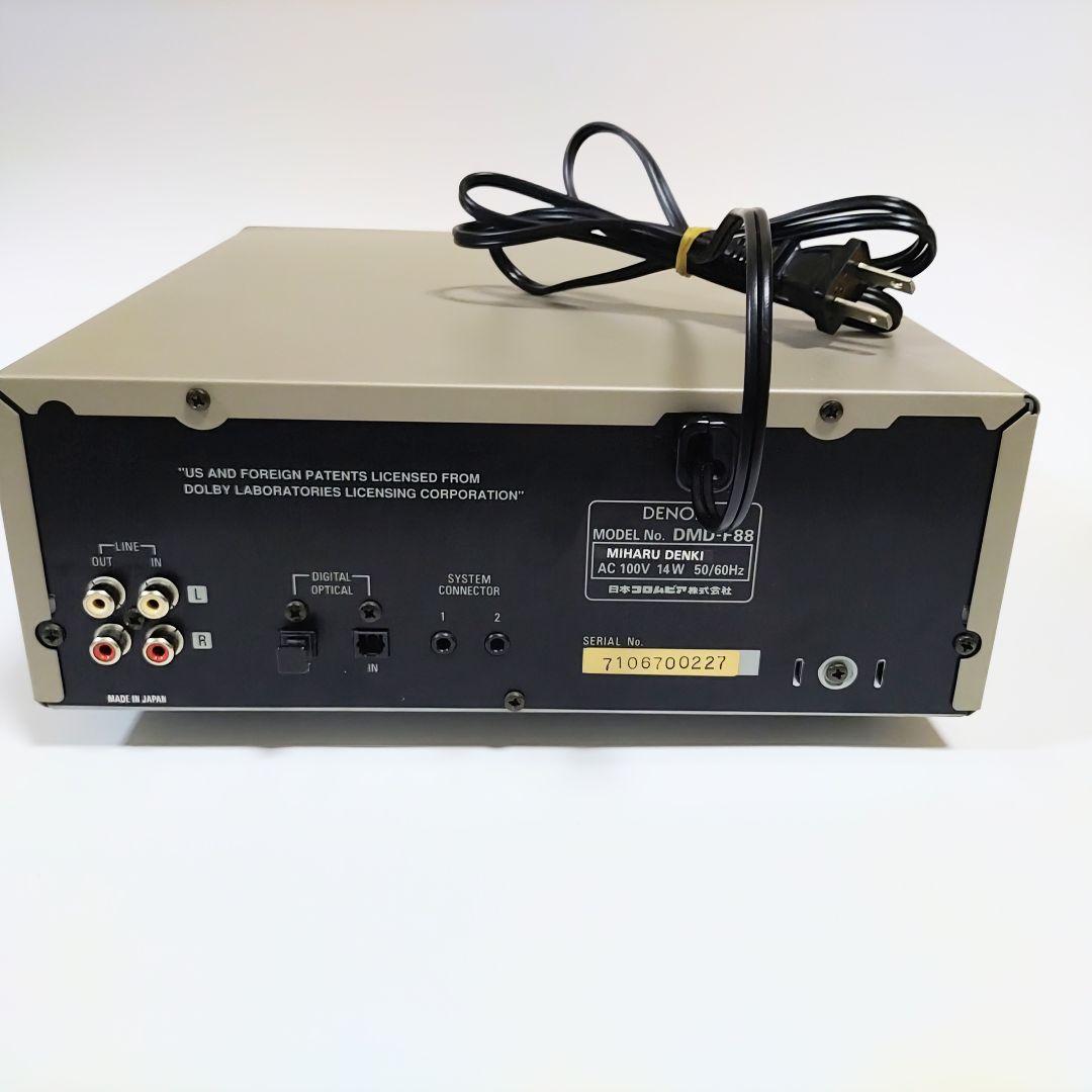 美品✨DENON デノン DMD-F88 MDレコーダー - メルカリ