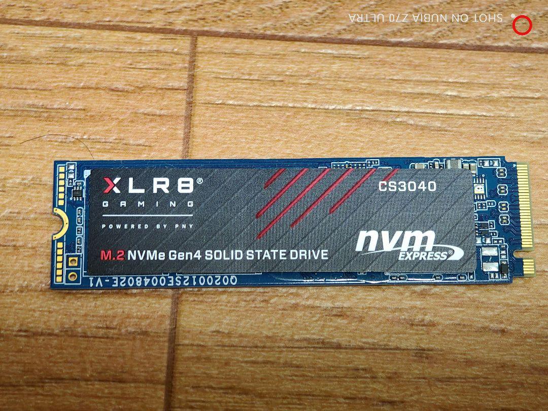 内蔵型SSD PNY XLR8 CS3040 1TB NVMe SSD