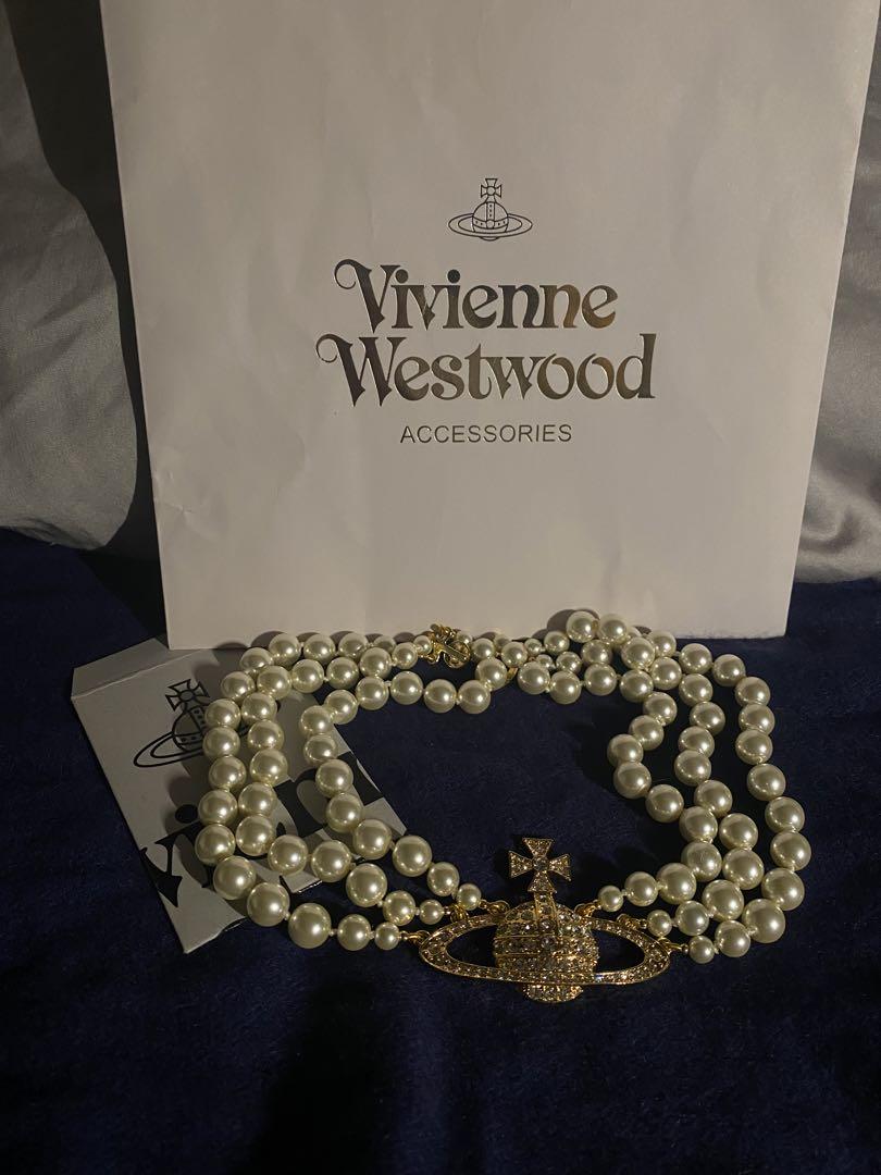 vivienne westwood3連パールチョーカー