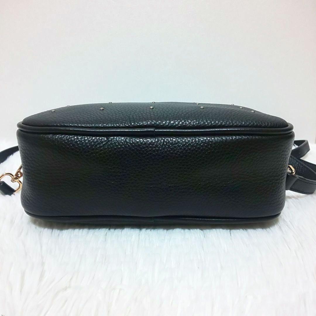 HAYNI ヘイニ ショルダーバッグ ベルダドット レザー ゴールド