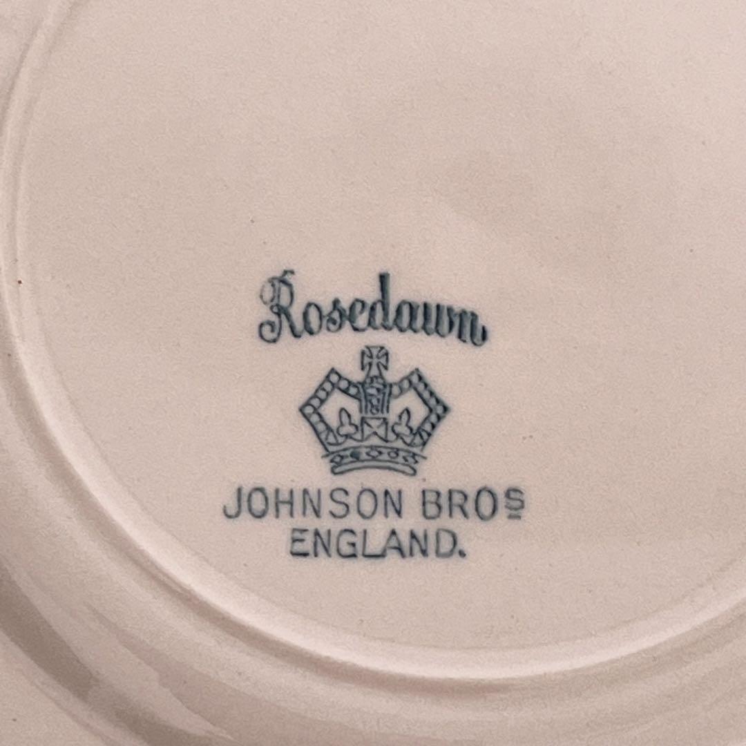 専用☆英国 Johnson Brothers Rosedawn ケーキ皿 6枚 キッチン・食器