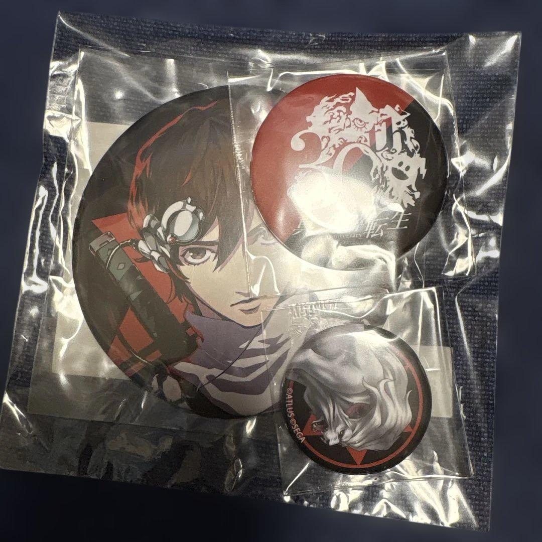 真・女神転生 30周年オンラインイベントくじ F賞缶バッジ コンプリート 真・女神転生 30周年オンラインイベントくじ F賞缶バッジ