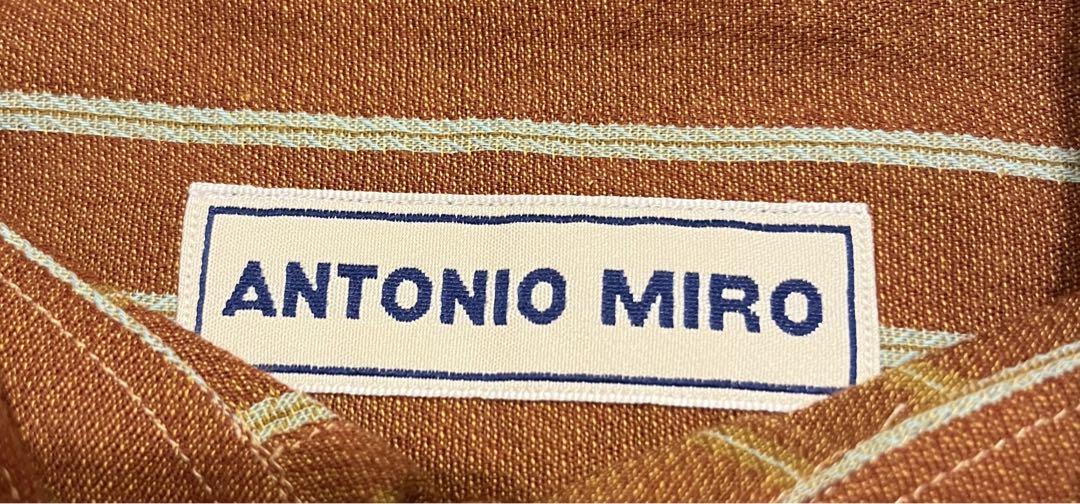 希少！ ANTONIO MIRO 長袖シャツ ゼニア Zegna