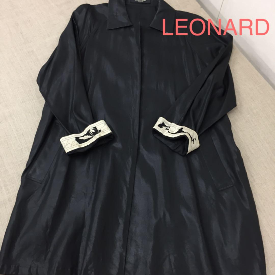3150円 格安新品 O97 レオナール LEONARD アウター スプリングコート サイズ11